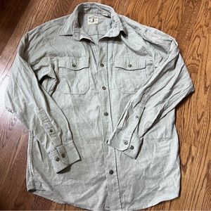Redhead Grey Flannel Button Down Shirt
